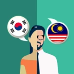 korean-malay translator android application logo